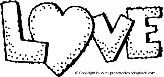 i love you in graffiti coloring pages - photo #24